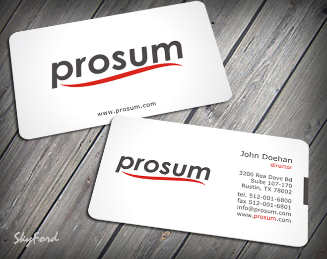 Business Card & Stationery Design entry 720970 submitted by skyford412