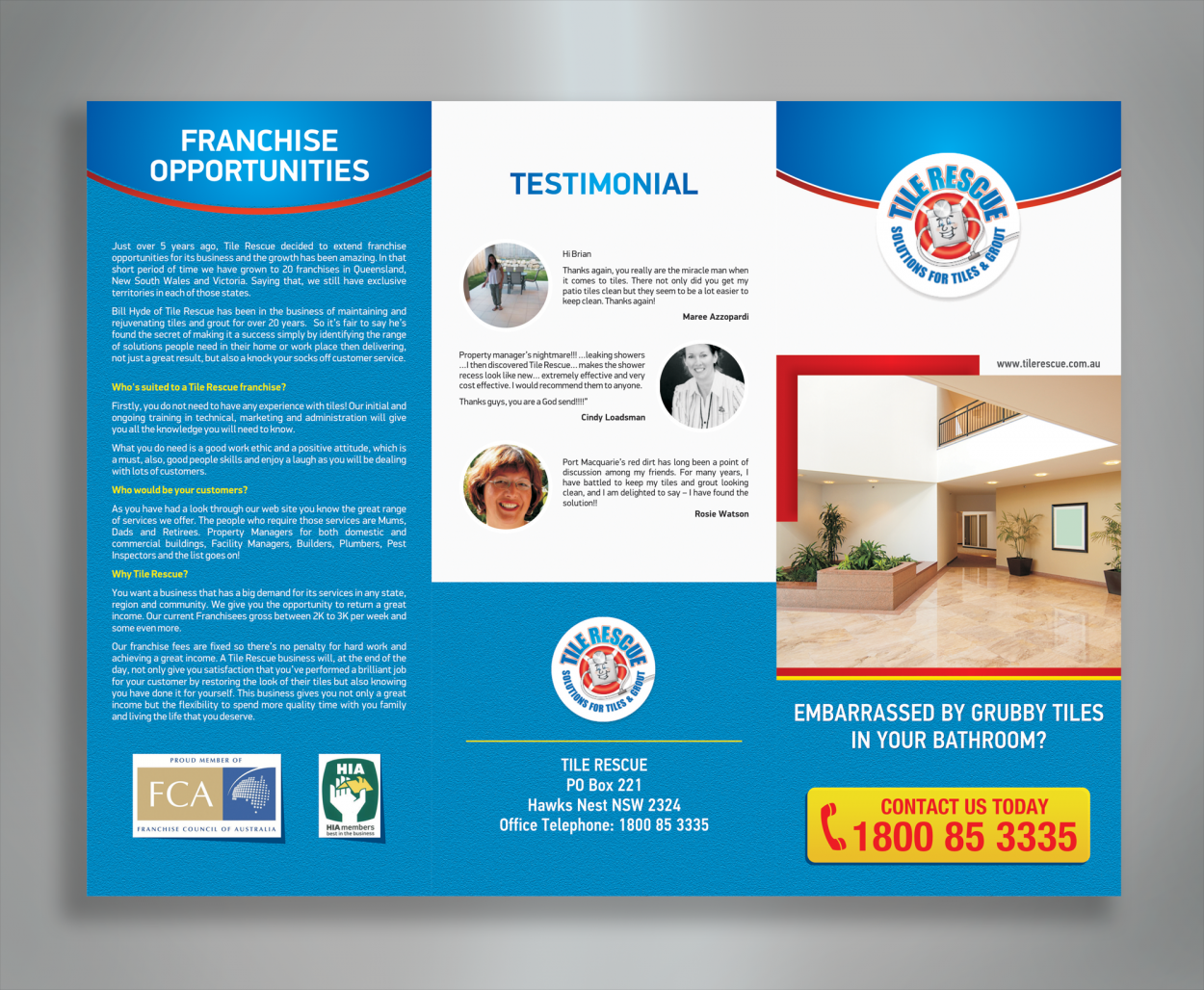 Brochure Design entry 719183 submitted by lurth