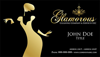 Business Card & Stationery Design entry 692617 submitted by pulpman_33 to the Business Card & Stationery Design for Glamorous Cleaning Company & Services run by boardmenot2day