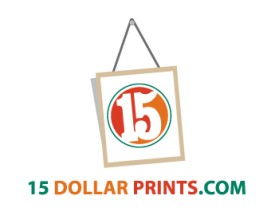Logo Design entry 698227 submitted by slickrick to the Logo Design for 15 Dollar Prints run by DesignerDi