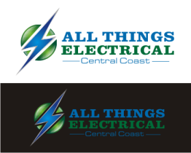 Logo Design entry 703073 submitted by sella to the Logo Design for All Things Electrical Central Coast run by ATECC