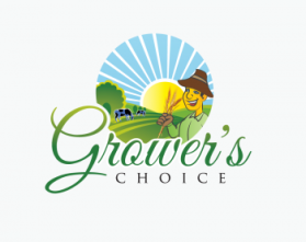 Logo Design entry 703098 submitted by JodyCoyote to the Logo Design for Grower\'s Choice run by Jeff@purebeautyfarms.com
