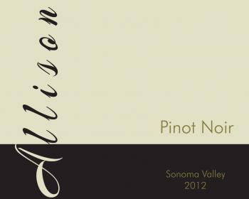 Logo Design entry 707157 submitted by ozlem to the Logo Design for Allison, Pinot Noir, Sonoma Valley 2012 run by jimclopton