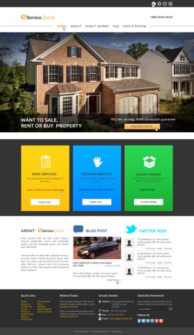Web Design entry 732478 submitted by wirepaper