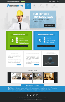 Web Design entry 736462 submitted by motiffmedia