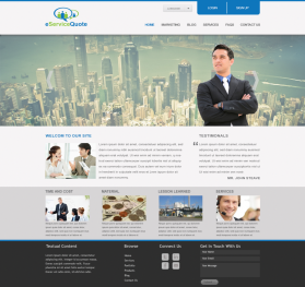 Web Design entry 736884 submitted by luckydesign