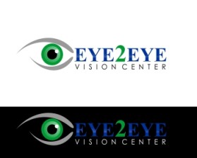 Logo Design Entry 711054 submitted by greycie_214 to the contest for Eye 2 Eye Vision Center run by burgeyedoc