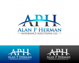 Logo Design entry 711810 submitted by mshblajar to the Logo Design for Alan P Herman Insurance Solutions (company name) 8886easyinsurance.com (website) run by apherman