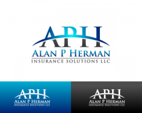 Logo Design entry 711811 submitted by mshblajar to the Logo Design for Alan P Herman Insurance Solutions (company name) 8886easyinsurance.com (website) run by apherman