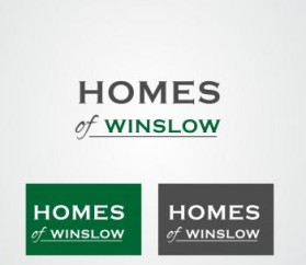 Logo Design entry 712060 submitted by greycie_214 to the Logo Design for Homes of Winslow run by vickieleni