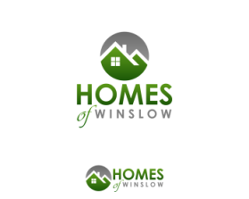 Logo Design Entry 712099 submitted by cah_rusak to the contest for Homes of Winslow run by vickieleni