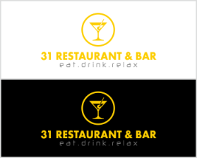 Logo Design entry 712498 submitted by FactoryMinion to the Logo Design for 31 Restaurant & Bar run by 31restaurant