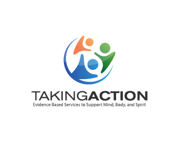 Logo Design entry 713538 submitted by artrabb to the Logo Design for aking Action: Evidence Based Services to Support Mind, Body, and Spirit run by crestclinic2