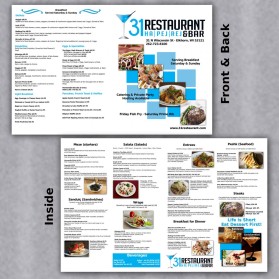 Graphic Design entry 716240 submitted by allpee to the Graphic Design for 31 Restaruant & Bar run by 31restaurant