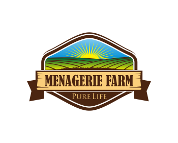 Logo Design entry 716659 submitted by si9nzation to the Logo Design for Menagerie Farm run by Menagerie Farm