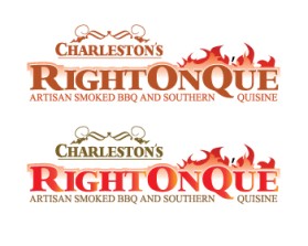 Logo Design entry 716680 submitted by FactoryMinion to the Logo Design for RightOnQue run by GLHROQ