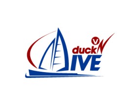 Logo Design entry 717256 submitted by greycie_214 to the Logo Design for Duck 'N Dive run by duck'n dive