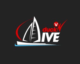 Logo Design entry 717257 submitted by greycie_214 to the Logo Design for Duck 'N Dive run by duck'n dive