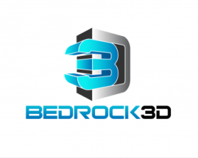 Logo Design entry 717351 submitted by greycie_214 to the Logo Design for Bedrock3D run by matplex