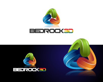 Logo Design entry 717432 submitted by greycrow to the Logo Design for Bedrock3D run by matplex
