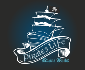 Logo Design entry 723351 submitted by penta to the Logo Design for pirates life marine works run by Beachbumn