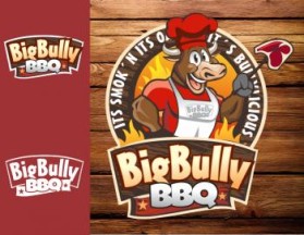 Logo Design Entry 725839 submitted by damichi75 to the contest for BIG BULLYS BBQ run by assaliSC