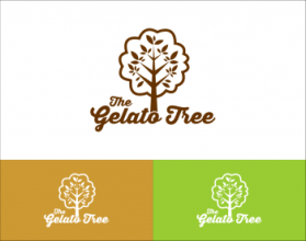 Logo Design entry 728894 submitted by shabrinart2 to the Logo Design for The Gelato Tree run by thegelatotree