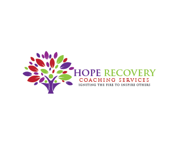 Logo Design entry 729291 submitted by luckydesign to the Logo Design for Hope Recovery Coaching Services run by Helives4u!