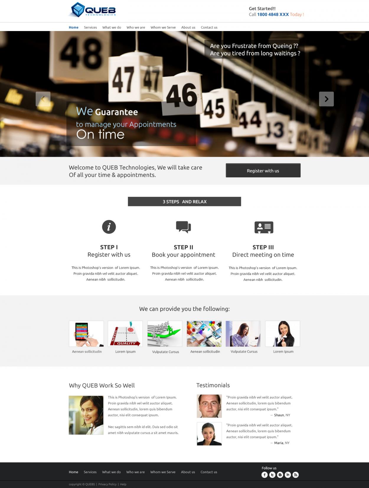 Web Design entry 765327 submitted by wirepaper