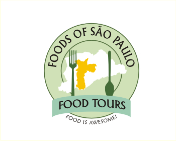 Logo Design entry 734045 submitted by tom robinson to the Logo Design for Foods of São Paulo - Food Tours run by evandroaguiar