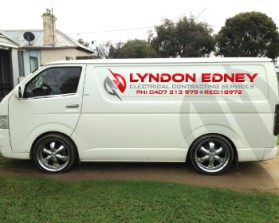 Logo Design entry 734384 submitted by cmyk to the Logo Design for Lyndon Edney - Electrical Contracting Services run by tomislav