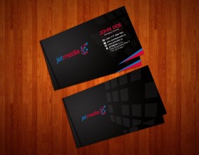 Business Card & Stationery Design entry 734782 submitted by skyford412 to the Business Card & Stationery Design for JETMEDIA run by jetmedia
