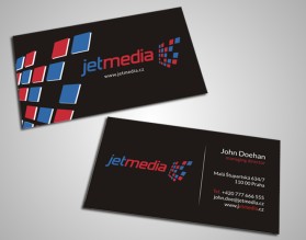 Business Card & Stationery Design entry 734786 submitted by dehints to the Business Card & Stationery Design for JETMEDIA run by jetmedia