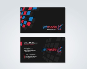 Business Card & Stationery Design Entry 734806 submitted by TCMdesign to the contest for JETMEDIA run by jetmedia