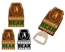 Logo Design entry 735430 submitted by crissgee to the Logo Design for Wooden Bear Brewing run by beerfridge
