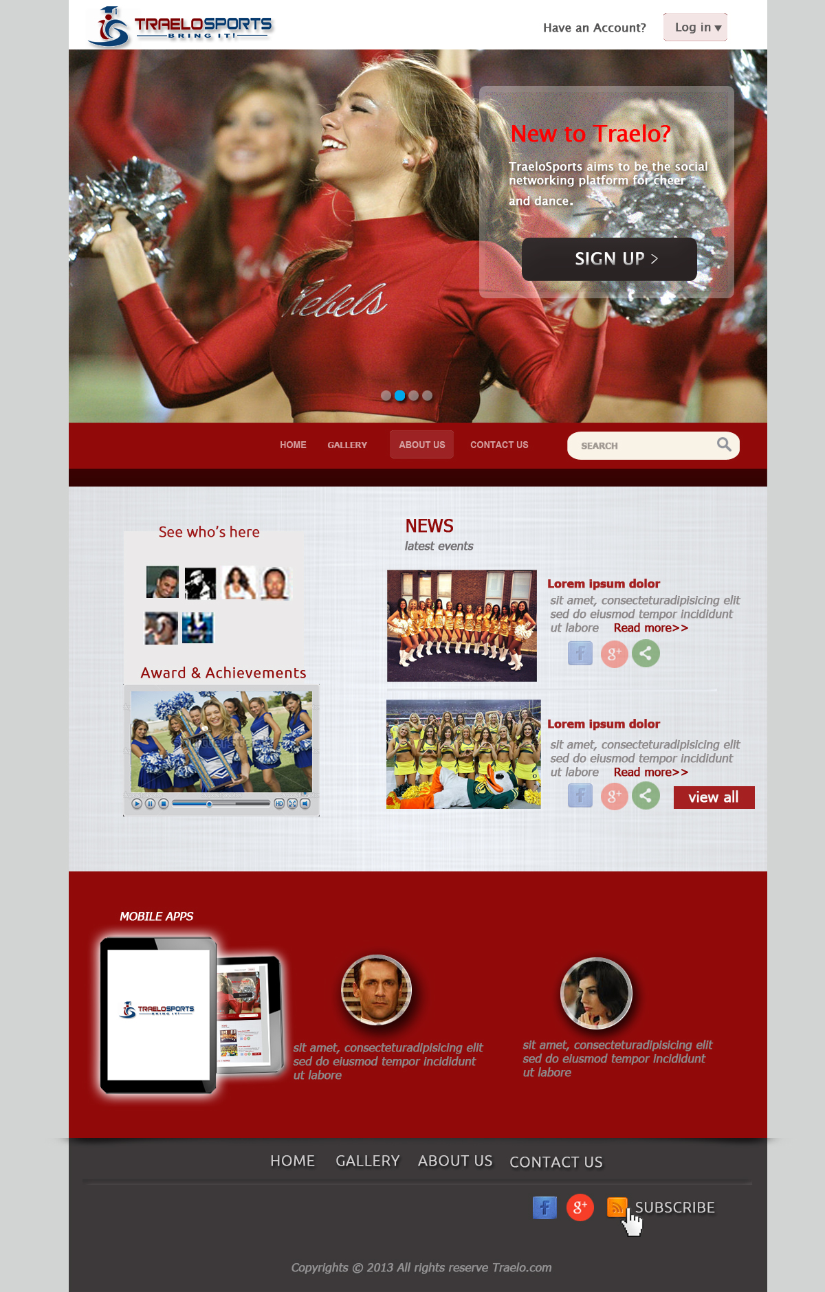 Web Design entry 769427 submitted by LKdesign