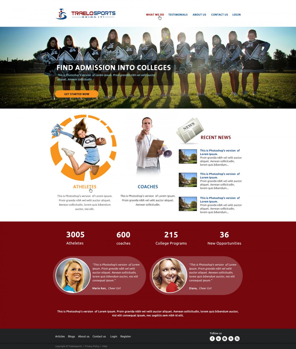Web Design entry 769447 submitted by wirepaper