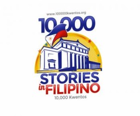 Logo Design entry 737884 submitted by fullmoon to the Logo Design for 10,000 stories in Filipino (www.100000kwentos.org) run by J8h7g6f5