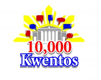 Logo Design entry 737935 submitted by grafic2 to the Logo Design for 10,000 stories in Filipino (www.100000kwentos.org) run by J8h7g6f5