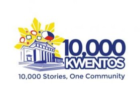 Logo Design entry 737915 submitted by grafic2 to the Logo Design for 10,000 stories in Filipino (www.100000kwentos.org) run by J8h7g6f5