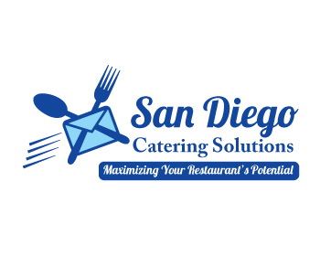 Logo Design entry 738901 submitted by oscardesigns to the Logo Design for San Diego Catering Solutions run by pleasekamir