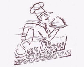 Logo Design entry 738881 submitted by rekakawan to the Logo Design for San Diego Catering Solutions run by pleasekamir