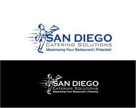 Logo Design Entry 738901 submitted by r1ck_art to the contest for San Diego Catering Solutions run by pleasekamir
