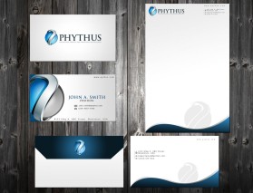Business Card & Stationery Design Entry 742912 submitted by Ayos to the contest for Phythus run by dtmcidwz