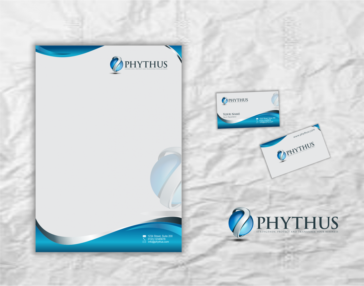 Business Card & Stationery Design entry 776906 submitted by r1ck_art