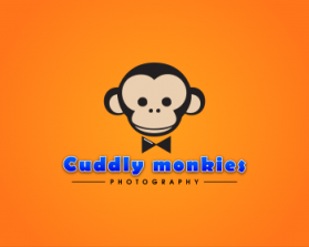 Logo Design entry 742977 submitted by nagamas to the Logo Design for Cuddly monkies photography run by Imdeery