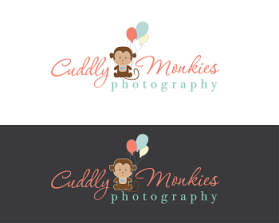 Logo Design entry 743000 submitted by nagamas to the Logo Design for Cuddly monkies photography run by Imdeery