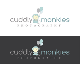 Logo Design entry 743001 submitted by my.flair.lady to the Logo Design for Cuddly monkies photography run by Imdeery