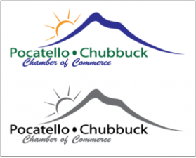 Logo Design entry 743187 submitted by GreenEyesAnthony to the Logo Design for Pocatello Chubbuck Chamber of Commerce run by Prime Time Auctions