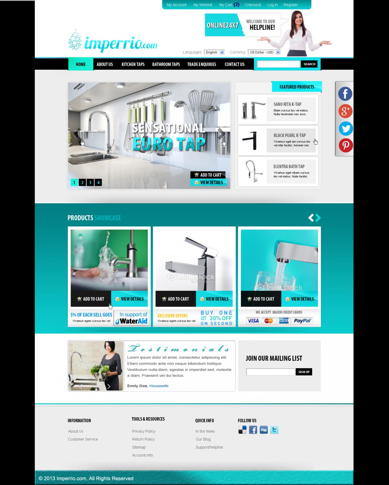 Web Design entry 776216 submitted by indradeoram